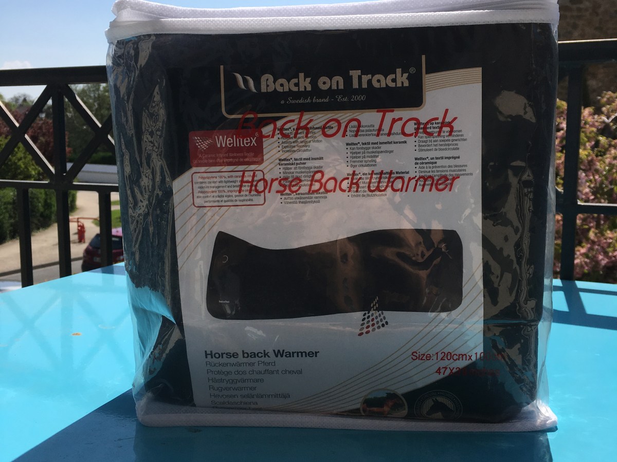 J&rsquo;aime… le chauffe-dos Back On track